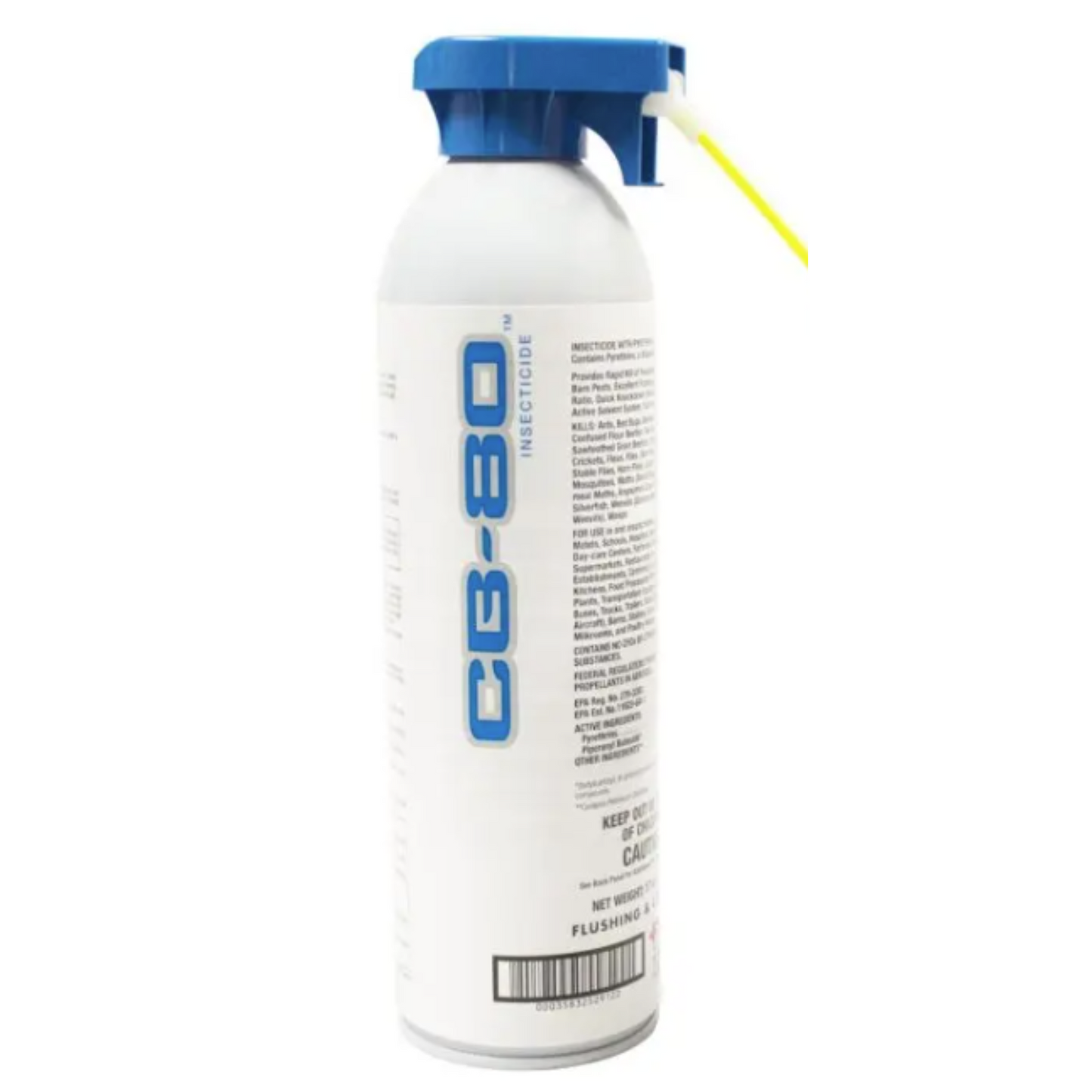 CB-80 provides comprehensive control of a wide variety of crawling and flying insects. With its water-based suspension concentrate formula, CB-80 creates an effective residual barrier for up to three months, helping ensure that you can keep your property pest-free.