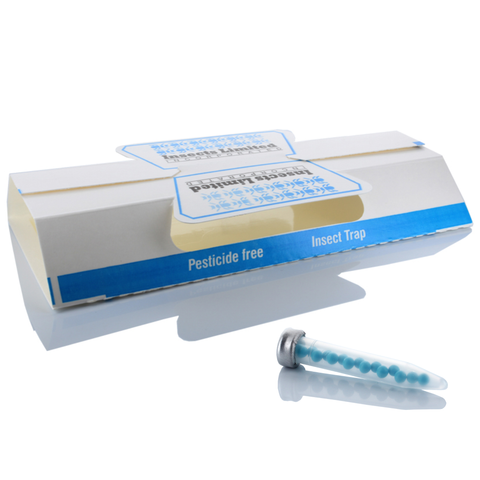Clothes moth pheromone trap kit with Flat Traps and lures