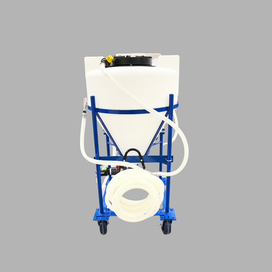 Small liquid grain protectant applicator, full view