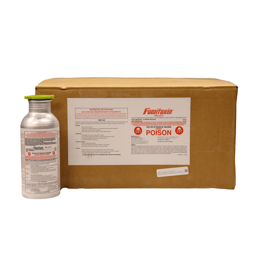 Fumitoxin aluminum phosphide fumigant case
