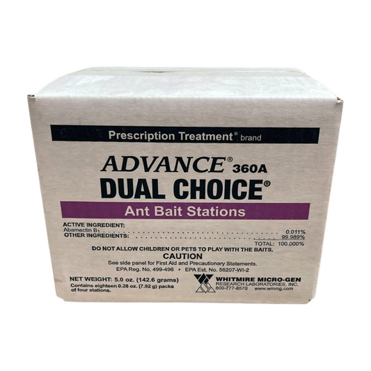 Advance Dual Choice 360A ant bait stations, alternate view
