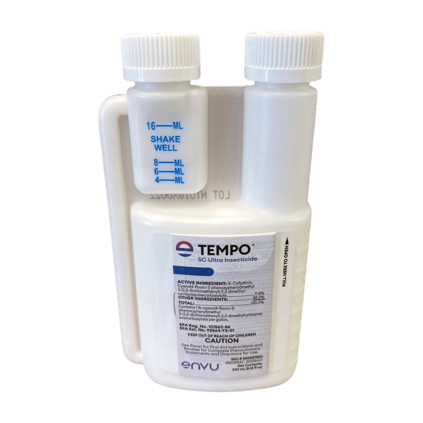 Tempo, bin treatment and grain protectant