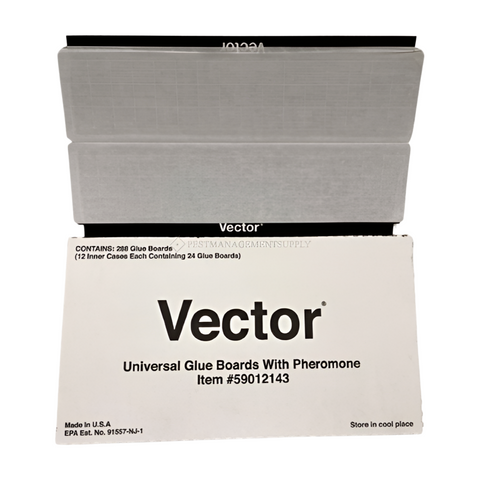 Vector universal light trap glue boards with pheromone for flying insect monitoring