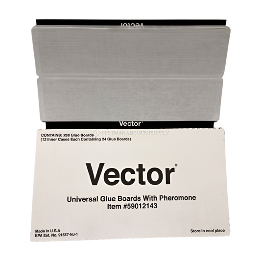 Vector universal light trap glue boards with pheromone for flying insect monitoring