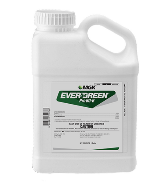 EverGreen Pro 60-6 Concentrate is a broad-spectrum contact insecticide that quickly exposes pests for faster and more thorough control.
