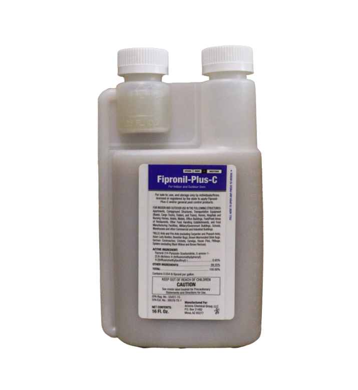 Fipronil-Plus-C contains a higher amount of fipronil for stronger, longer-lasting pest protection. It effectively defends against insects over extended periods.