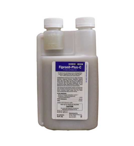 Fipronil-Plus-C contains a higher amount of fipronil for stronger, longer-lasting pest protection. It effectively defends against insects over extended periods.