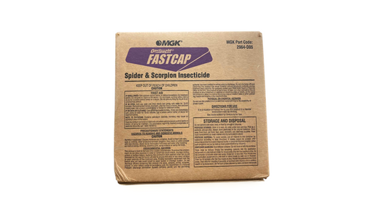 Case of Onslaught FastCap insecticide, controls spiders, scorpions and crawling pests