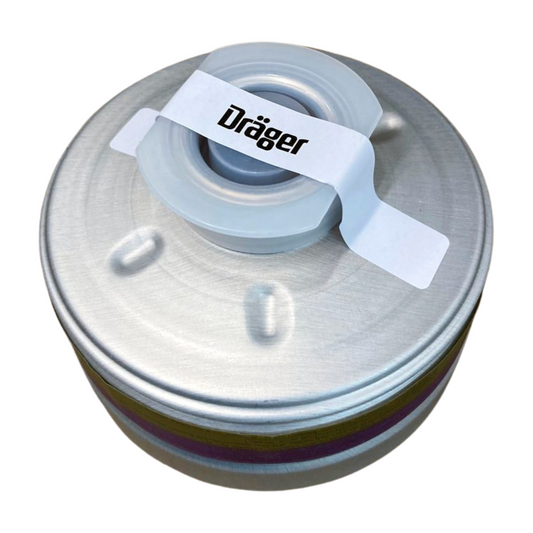 professional full-face gas mask designed for comfort and protection. Made from skin-friendly EPDM with multiple sealing layers, it fits securely on most faces. Its 180° panoramic lens and efficient ventilation provide clear vision and breathability, while the adjustable 5-point harness