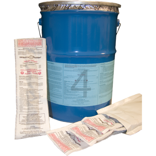Phostoxin Prepac number 4 aluminum phosphide fumigant for large-scale grain fumigation