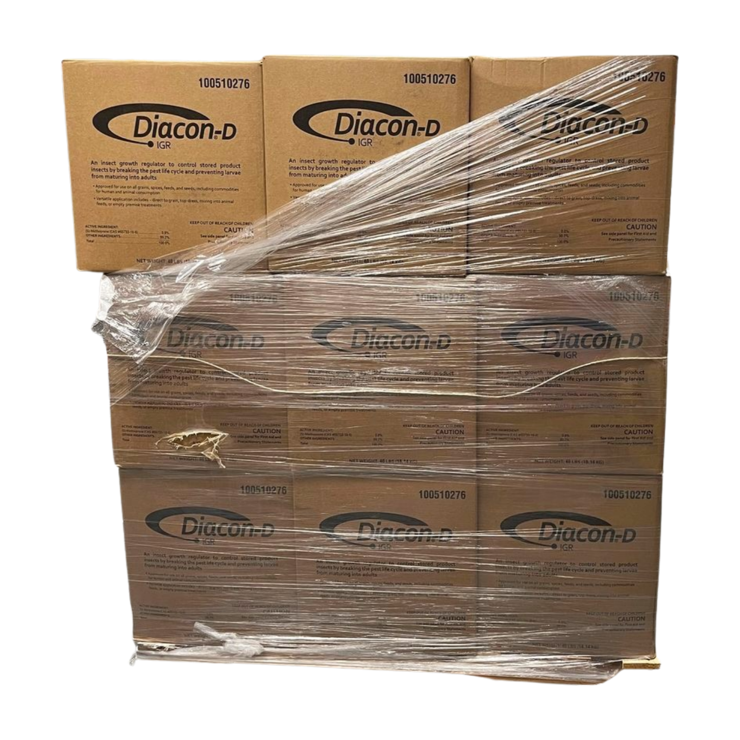 Diacon-D IGR is a dry insect growth regulator made for use in areas with limited water. It provides ready-to-use insect control for both on-farm and off-site storage locations.