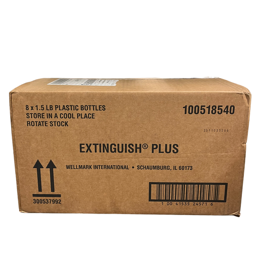 Case of Extinguish Plus Fire Ant Bait, Central Life Sciences hydramethylnon and (S)-methoprene granular bait bulk packaging