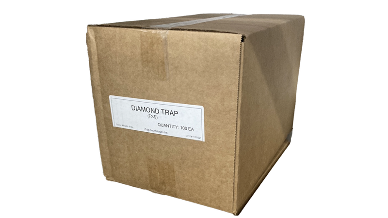 Case of FSS-branded Diamond pheromone traps for stored product moths