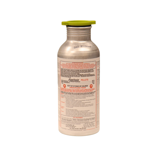 Fumitoxin aluminum phosphide fumigant flask, 1660 tablets