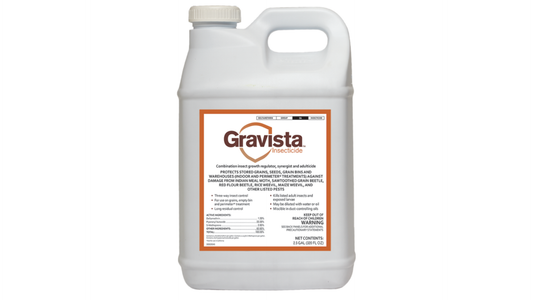White container with Gravista branding on a white background