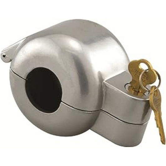Knob Lockout Device prevents unauthorized use of knob-operated equipment