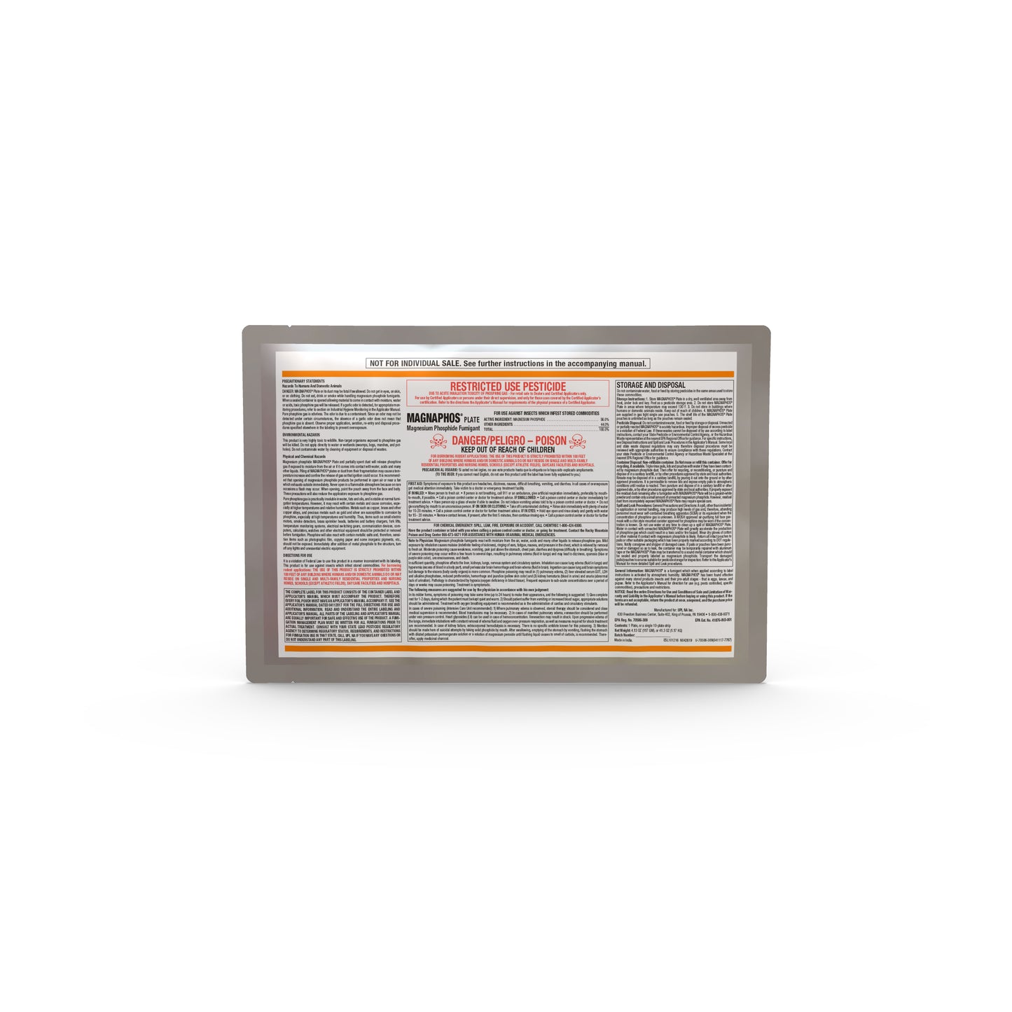 Magnaphos® Fumigant Plates