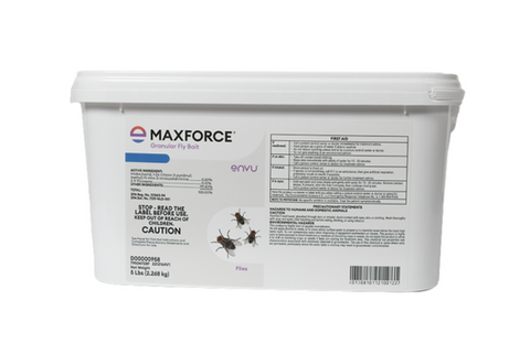 Maxforce granular fly bait, 5 lb, for indoor and outdoor fly control