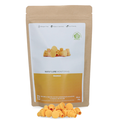 Nara Lure Monitoring Mango product packaging on a white background