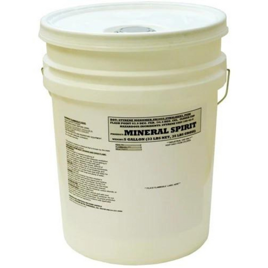 Odorless mineral spirits, 5 gallon solvent for fumigation equipment
