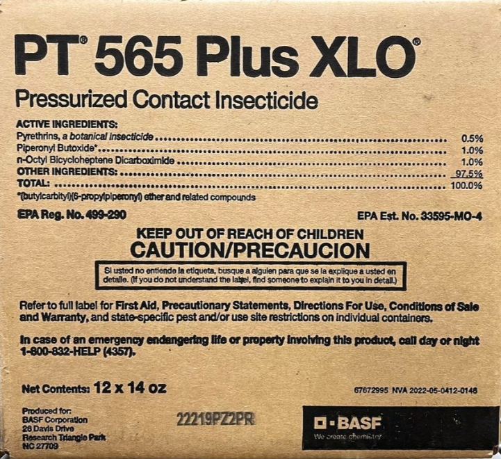 praxis plus herbicide label PT 565 XLO Pyrethrin Contact Insecticide