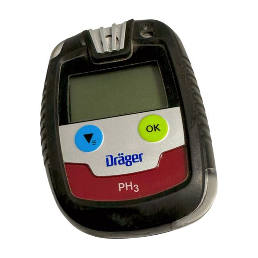 Drager Pac 8000 single-gas monitor for phosphine fumigation