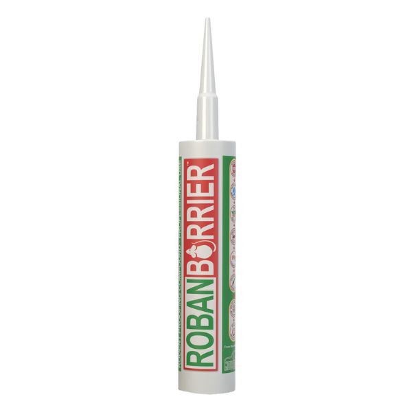 Roban barrier caulk rodent stop for sealing entry points