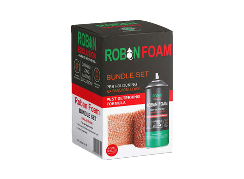 Robon Foam bundle set packaging on a white background