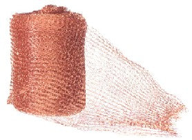 Stuf-It copper mesh exclusion roll for rodent proofing