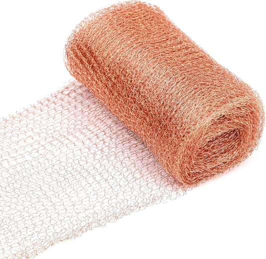 Stuf-It 100 ft exclusion mesh roll for sealing rodent entry points