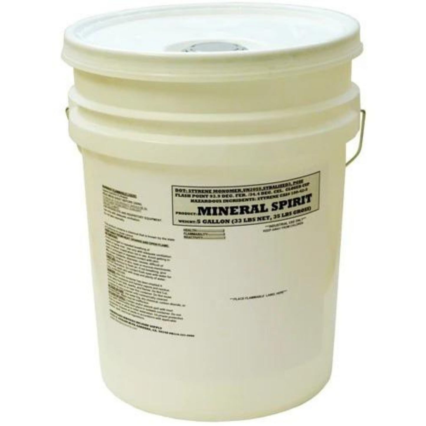 Odorless Mineral Spirits 5 Gallon