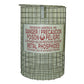 Wire phosphine deactivation basket for spent fumigant disposal