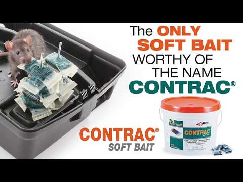 Contrac soft bait for mouse, voles and rats for pest control.