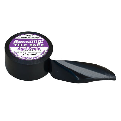 Amazing Tile Tape makes watertight junctions and connections. Unlike other tapes of its kind, it has amazing grip and stretching capabilities, making it the best in the industry. Amazing Tile Tape can be used in a variety of applications, including marine, field tiling, plumbing, automotive, and maintenance.