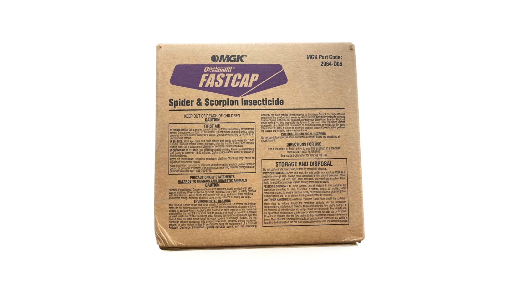 spider and scorpion insecticide