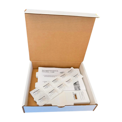 Red-legged ham beetle pheromone lure kit